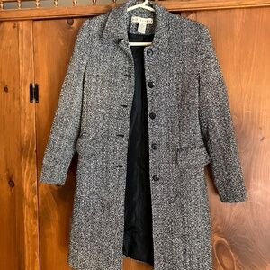 Apostrophe Long Coat - Vintage Vibe